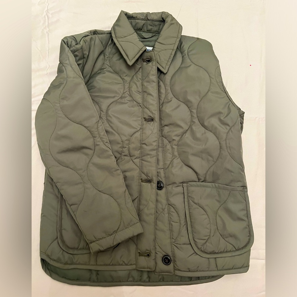 Quilted jacket. Girls sz 8